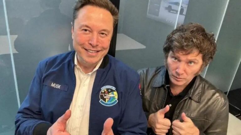 Javier Milei volvió a defender a Elon Musk: «Imbéciles de izquierda…»