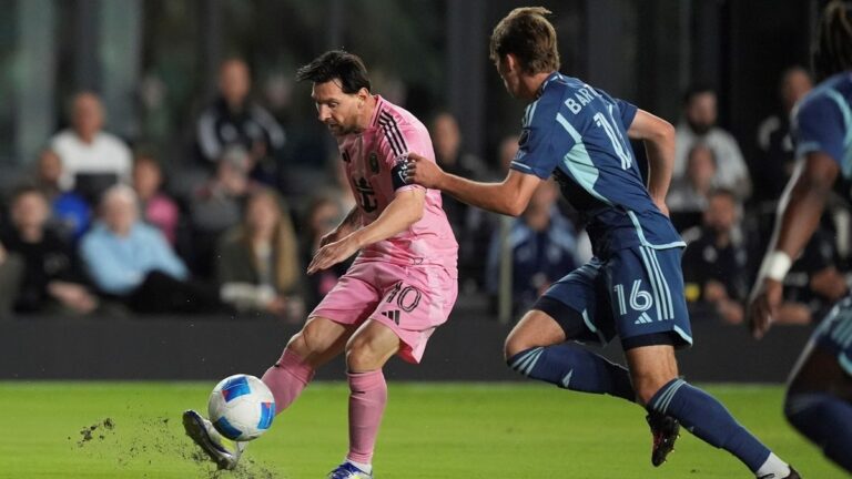 El golazo de Lionel Messi para el triunfo de Inter Miami ante Sporting Kansas City