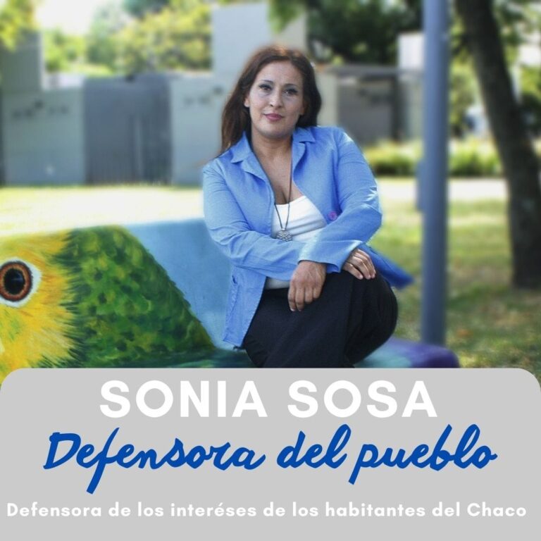 La doctora Sonia Sosa se postuló para ocupar el cargo de la Defensoría del Pueblo